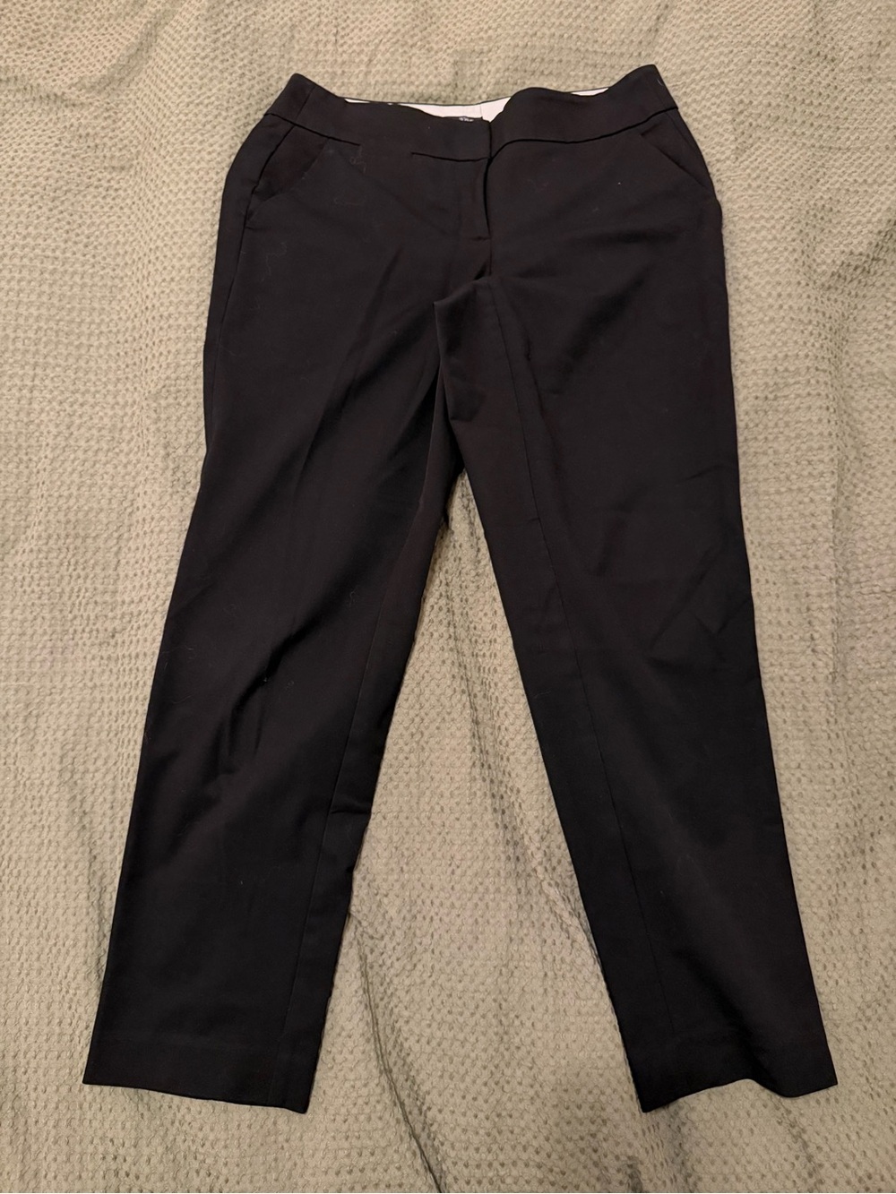 LOFT Black Women's Dress Pants - Julie Straight Leg